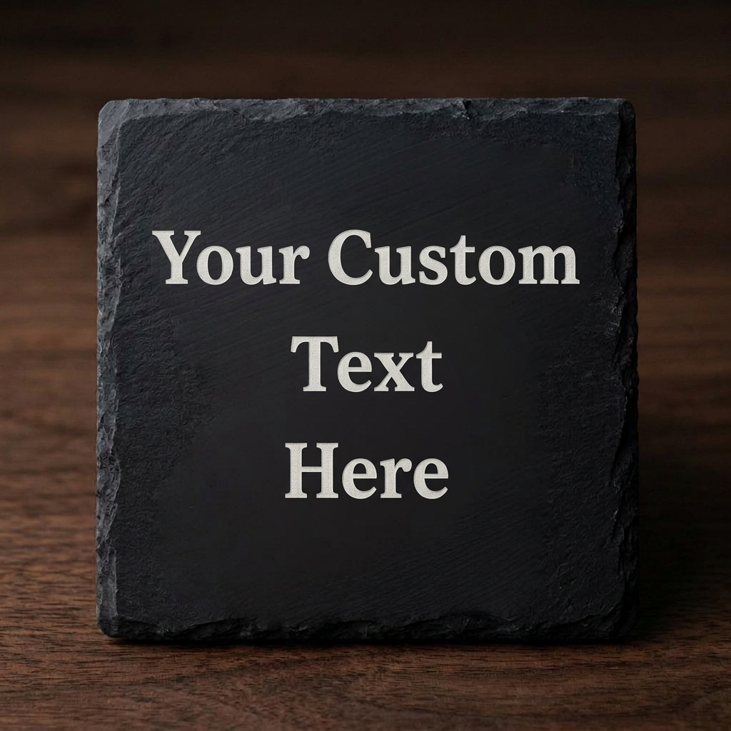 Custom Slate Coaster